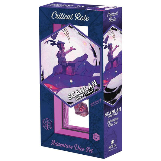 Critical Role: Vox Machina Adventure Dice – Scanlan Shorthalt