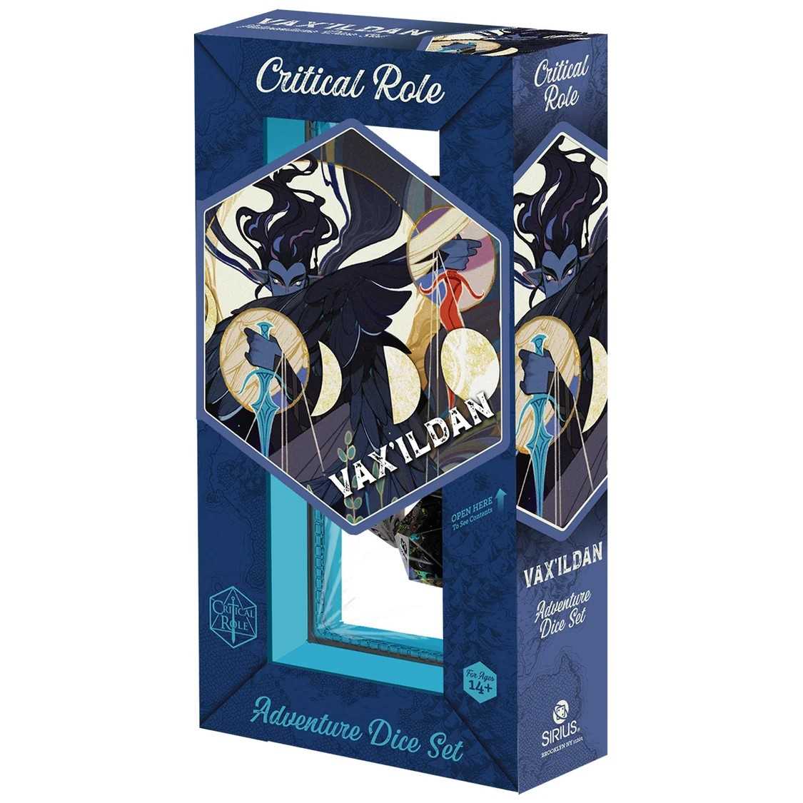Critical Role: Vox Machina Adventure Dice – Vax'ildan