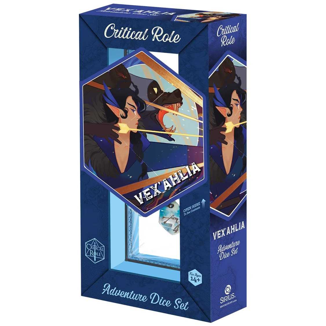 Critical Role: Vox Machina Adventure Dice Set – Vex’ahlia