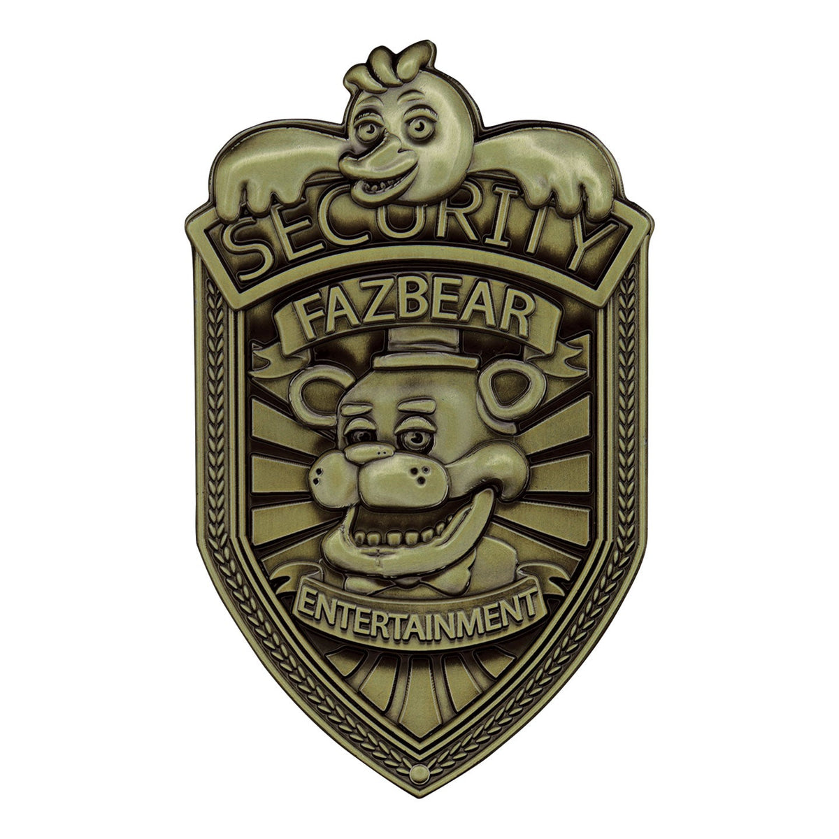 Five Nights at Freddy's Security Badge & Pass Replica Set