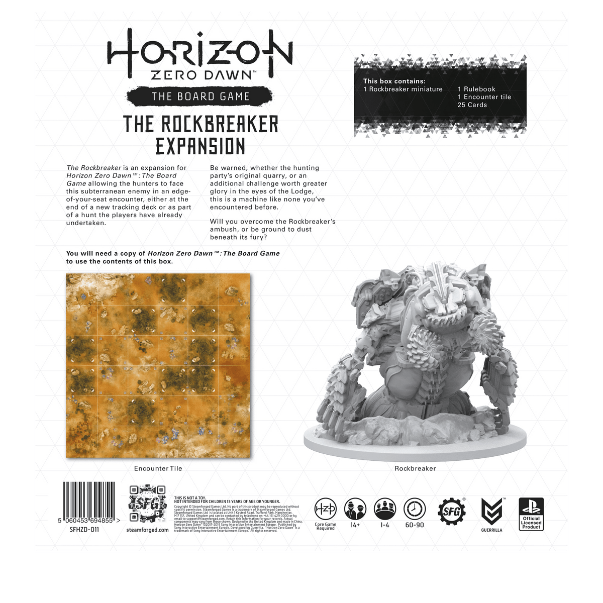 Horizon Zero Dawn: The Board Game – Rockbreaker Expansion