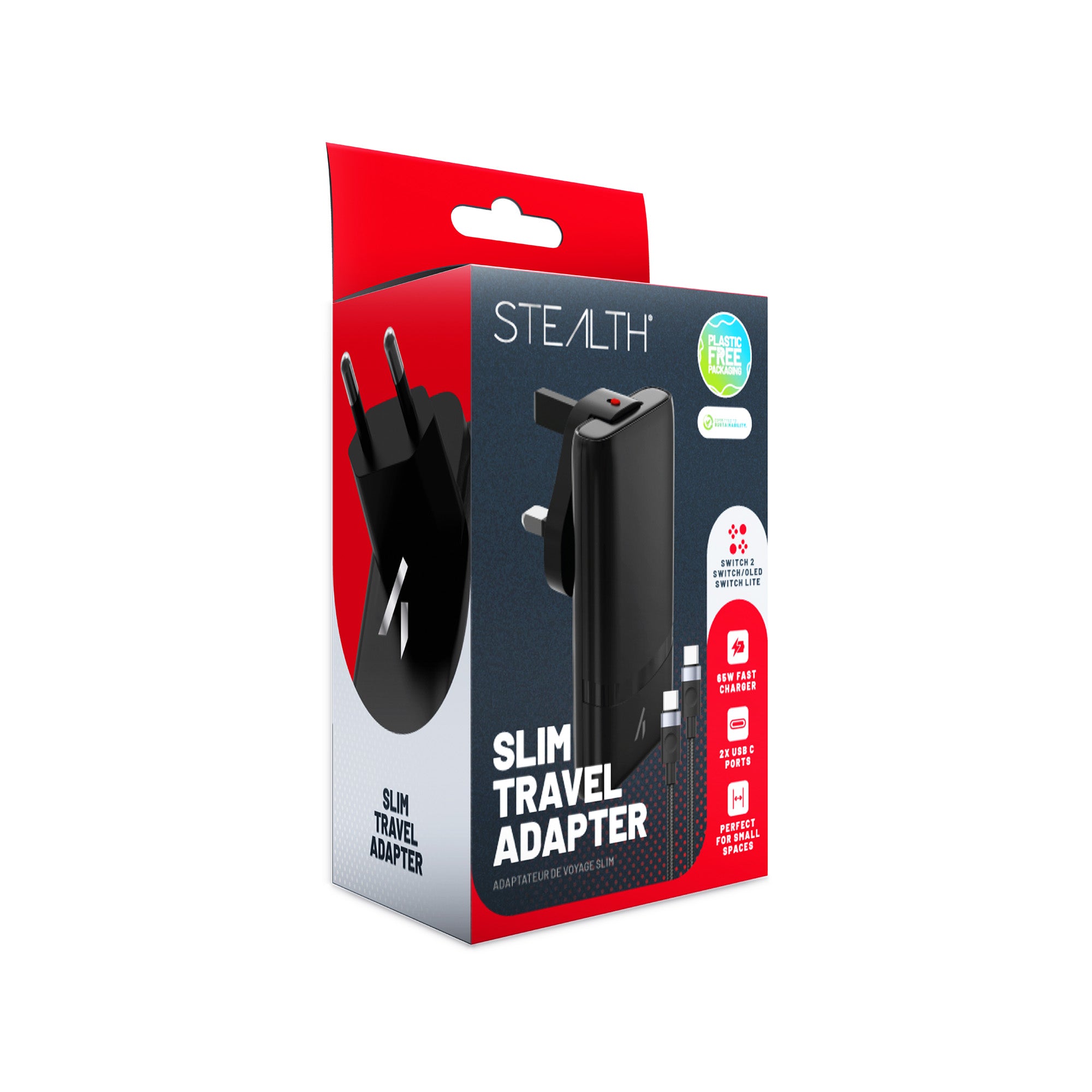 Stealth Mains Adaptor - Nintendo Switch 2 (Pre-Order 5th June 2025)