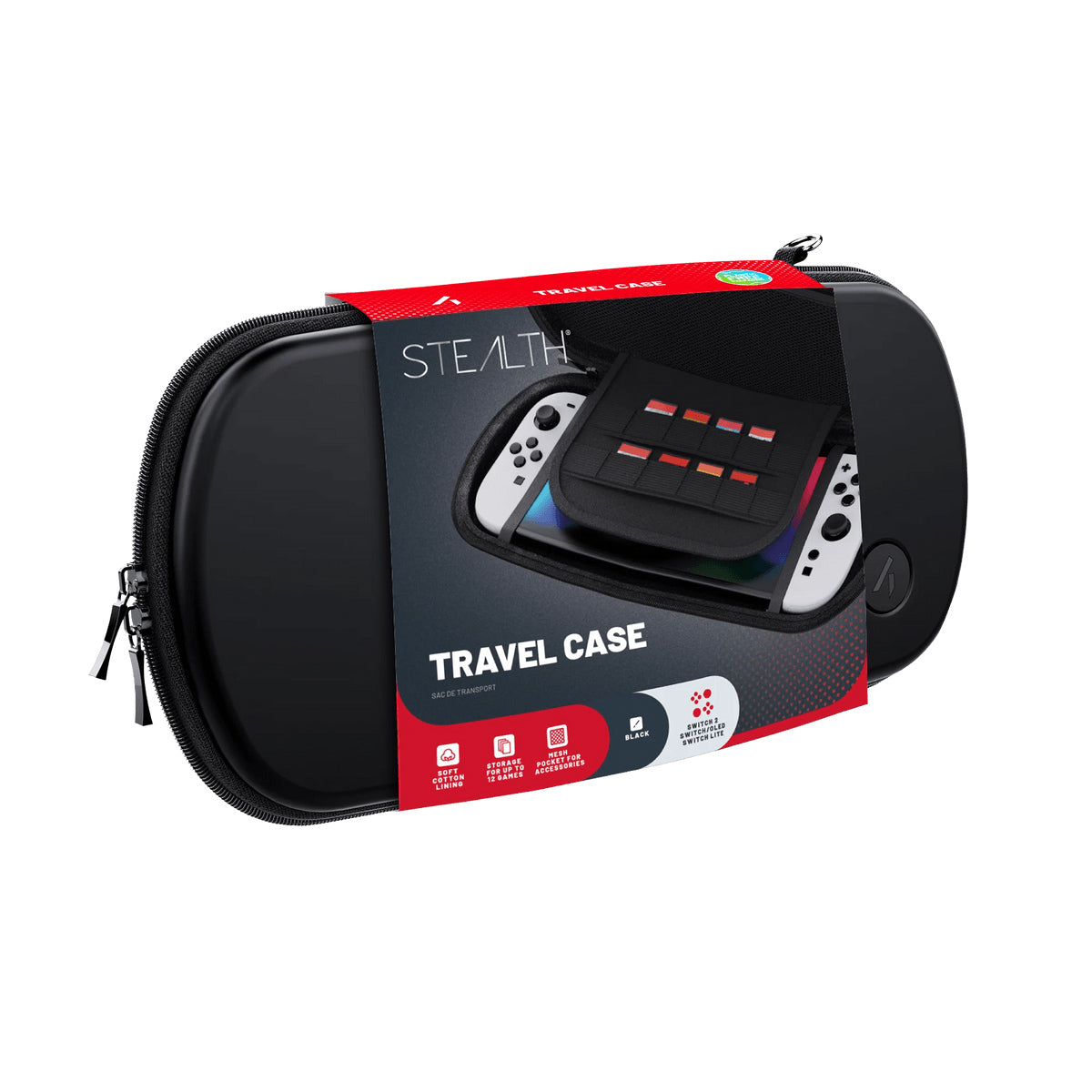 Stealth Travel Case for Switch, Switch 2 and Switch Lite (Pre-Order 5th June 2025)