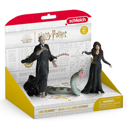 Schleich Harry Potter Lord Voldemort, Nagini & Bellatrix Lestrange Figure Set