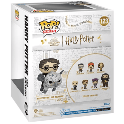 Funko Pop! Vinyl Rides Deluxe Harry Potter & Buckbeak #123 Vinyl Figure #123