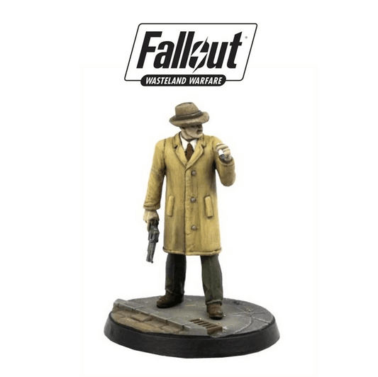Fallout: Wasteland Warfare – Unaligned Mysterious Stranger Miniature