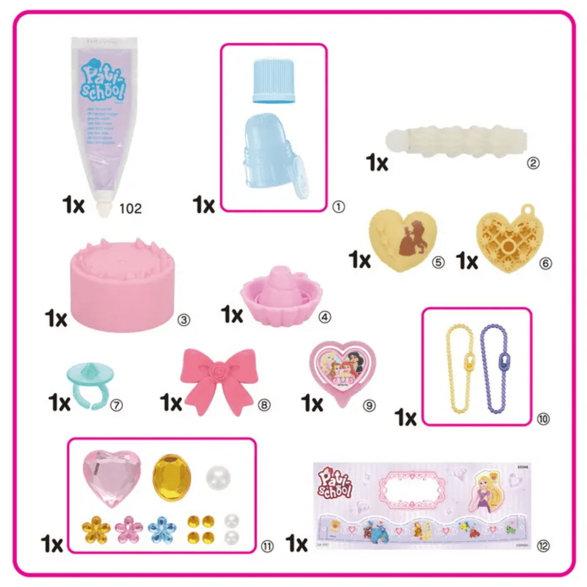 Pati-School Disney Princess Creations Kit