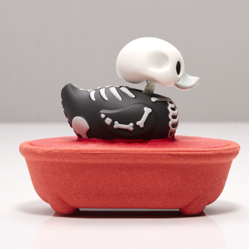 TUBBZ Mini Skeleton Bath Fizzer Collectable