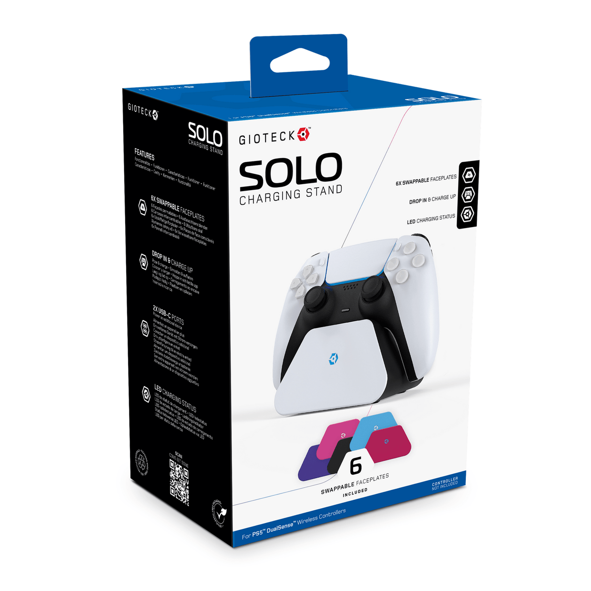 Gioteck Solo Charging Stand for PS5 DualSense