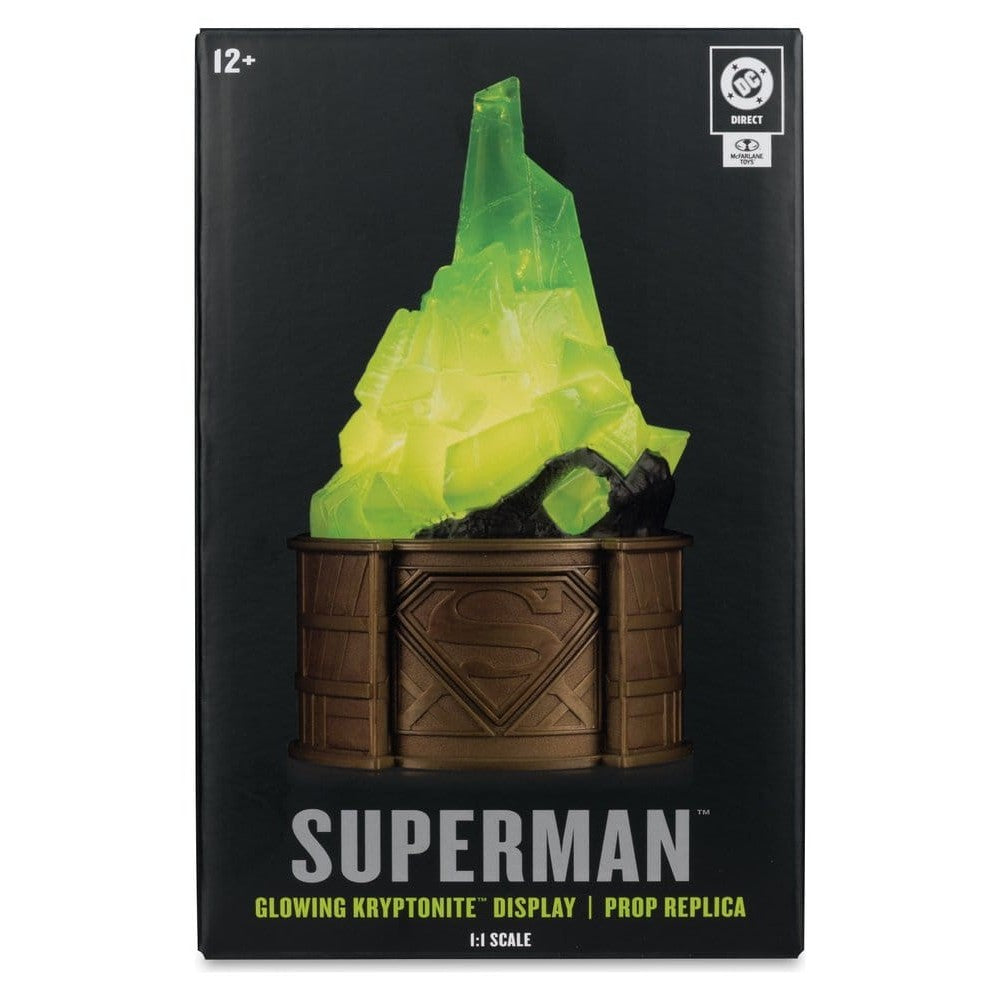 McFarlane Toys DC Direct Superman Glowing Kryptonite Display Replica Gold Label