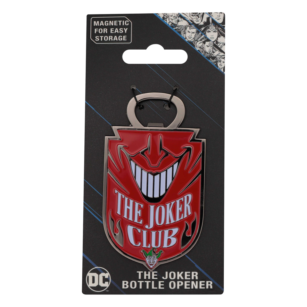 Fanattik DC Comics The Joker Magnetic Bottle Opener