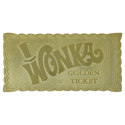 Willy Wonka & the Chocolate Factory Collector's Edition Replica Golden Ticket