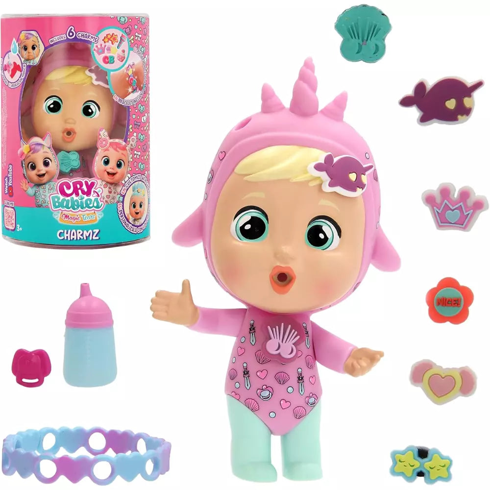 Cry Babies Magic Tears Charmz Surprise Stella Collectible Doll