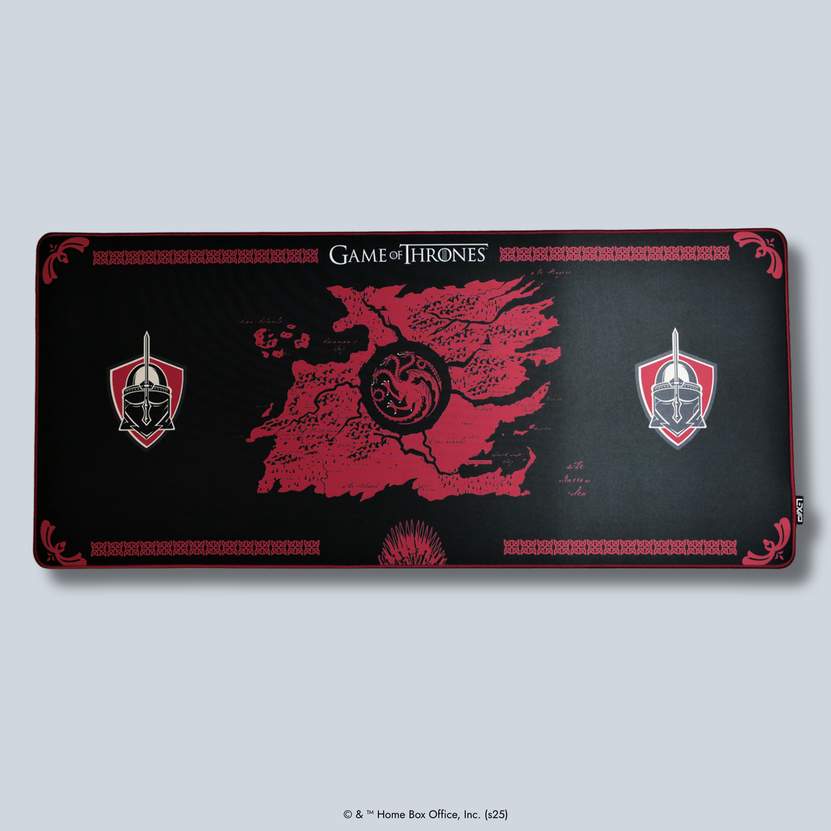 Lexip Game of Thrones House Targaryen XXL Mouse Pad - Black