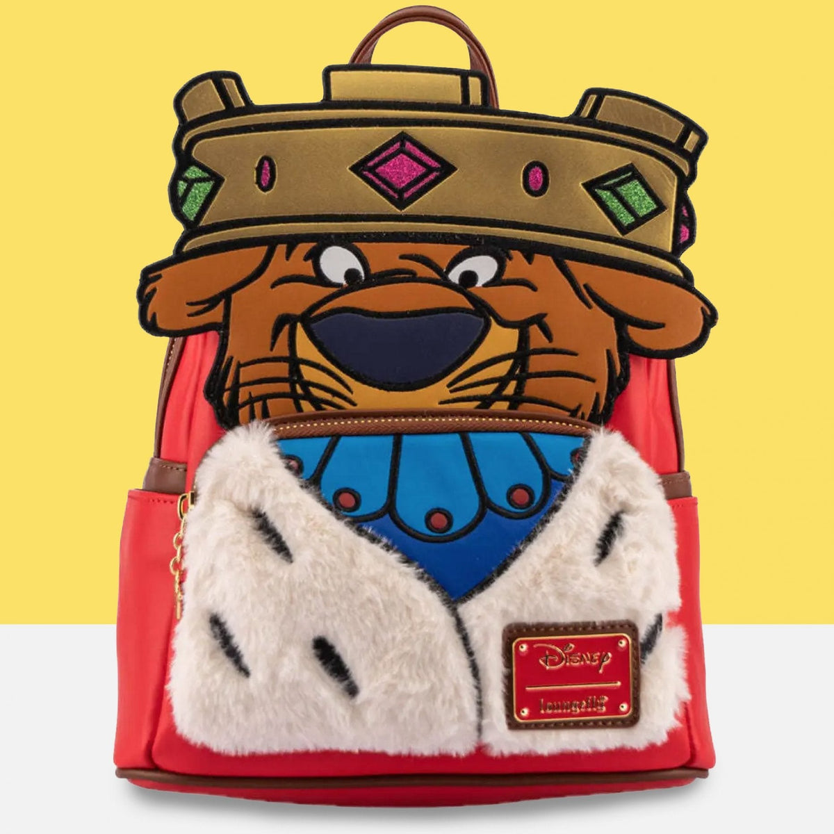 Loungefly Disney Robin Hood Prince John Cosplay Mini Backpack