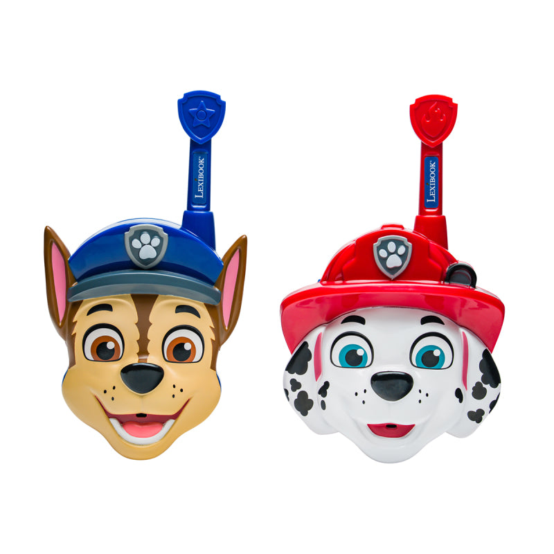 Lexibook PAW Patrol Chase & Marshall 3D Walkie-Talkies