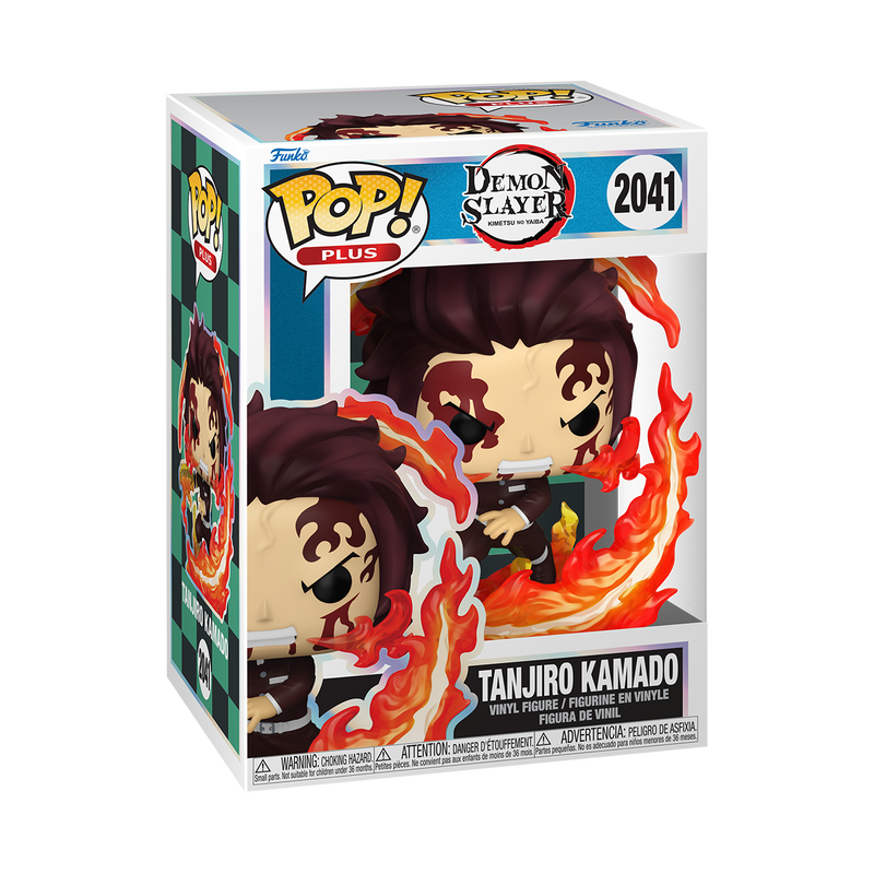 Funko Pop! Vinyl Plus Demon Slayer Tanjiro Kamado (Dancing Flash) #2041 Vinyl Figure #2041