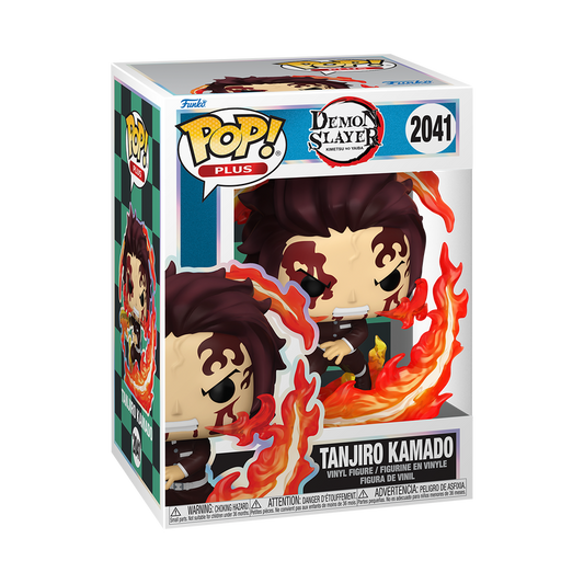 Funko Pop! Vinyl Plus Demon Slayer Tanjiro Kamado (Dancing Flash) #2041 Vinyl Figure #2041