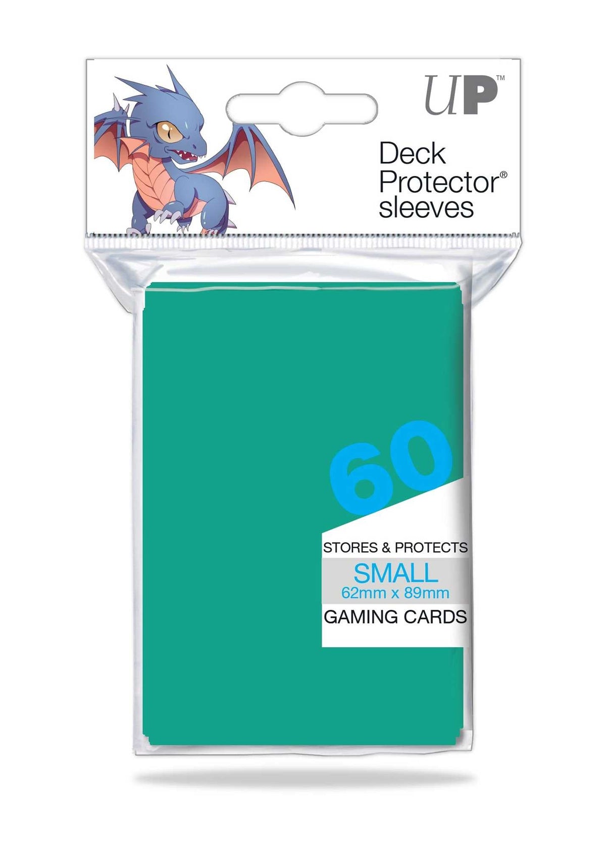 Ultra PRO Small Deck Protectors (60ct) - Aqua