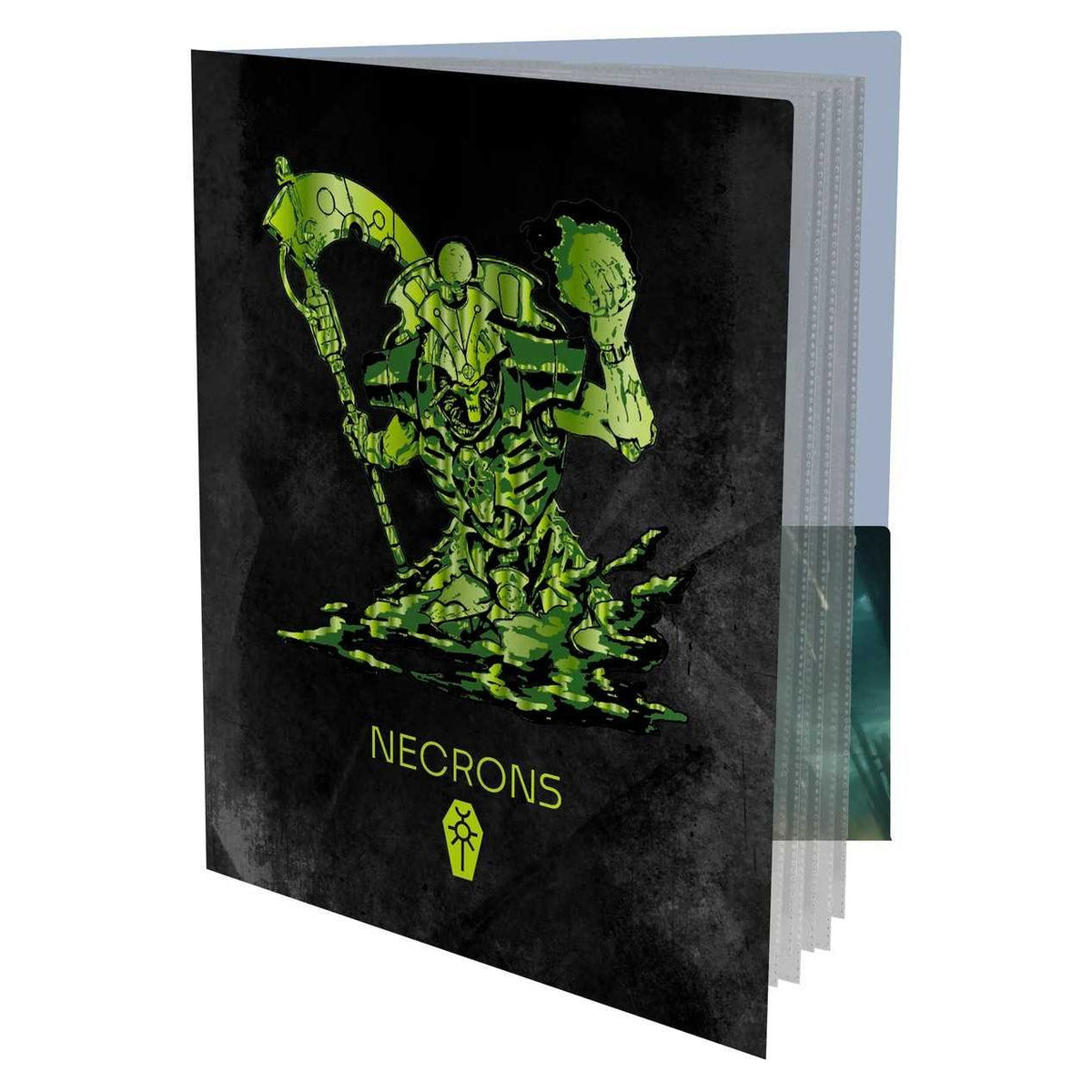 Warhammer 40,000 Necron Codex Aligned Datasheet & Index Card Folio