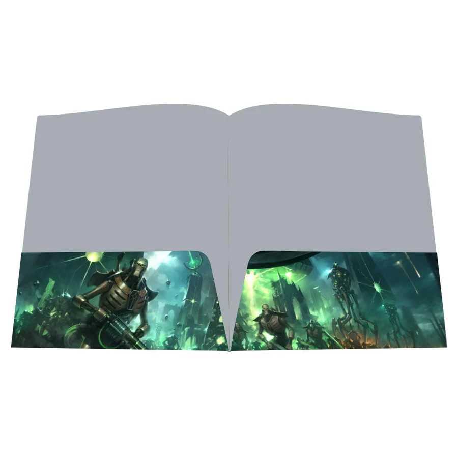 Warhammer 40,000 Necron Codex Aligned Datasheet & Index Card Folio
