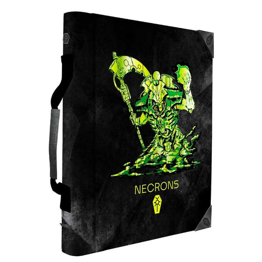 Warhammer 40,000 Necron Codex Aligned Codex Book Folio – Debossed & Printed
