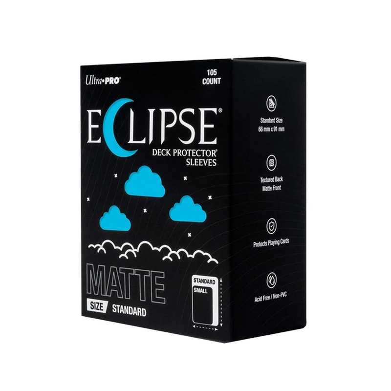 Eclipse Matte Standard Deck Protector Sleeves: Sky Blue (105ct)