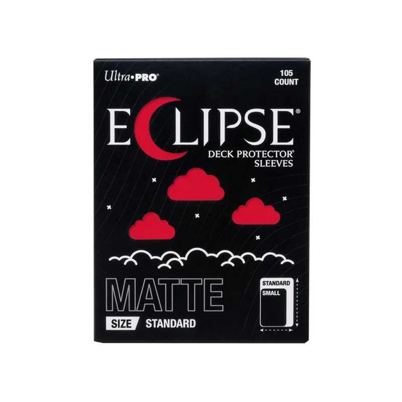 Ultra PRO Eclipse Matte Standard Deck Protector Sleeves: Apple Red (105ct)