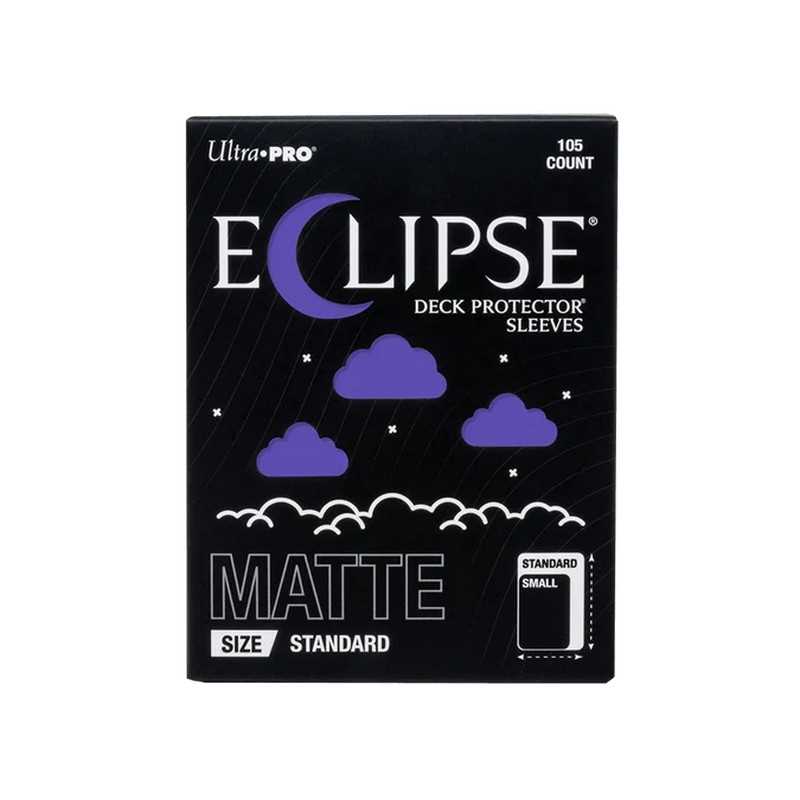 Ultra PRO Eclipse Matte Standard Deck Protector Sleeves: Royal Purple (105ct)