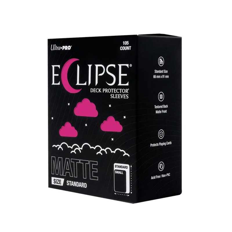 Ultra PRO Eclipse Matte Standard Deck Protector Sleeves: Hot Pink (105ct)