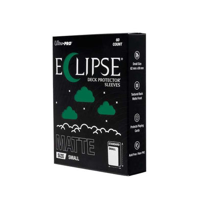 Eclipse Matte Small Deck Protector Sleeves: Forest Green (60ct)