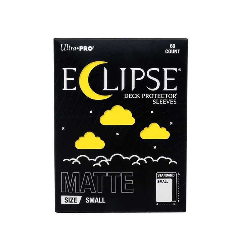 Ultra PRO Eclipse Matte Small Deck Protector Sleeves: Lemon Yellow (60ct)