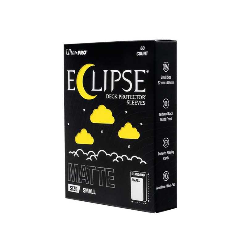 Ultra PRO Eclipse Matte Small Deck Protector Sleeves: Lemon Yellow (60ct)