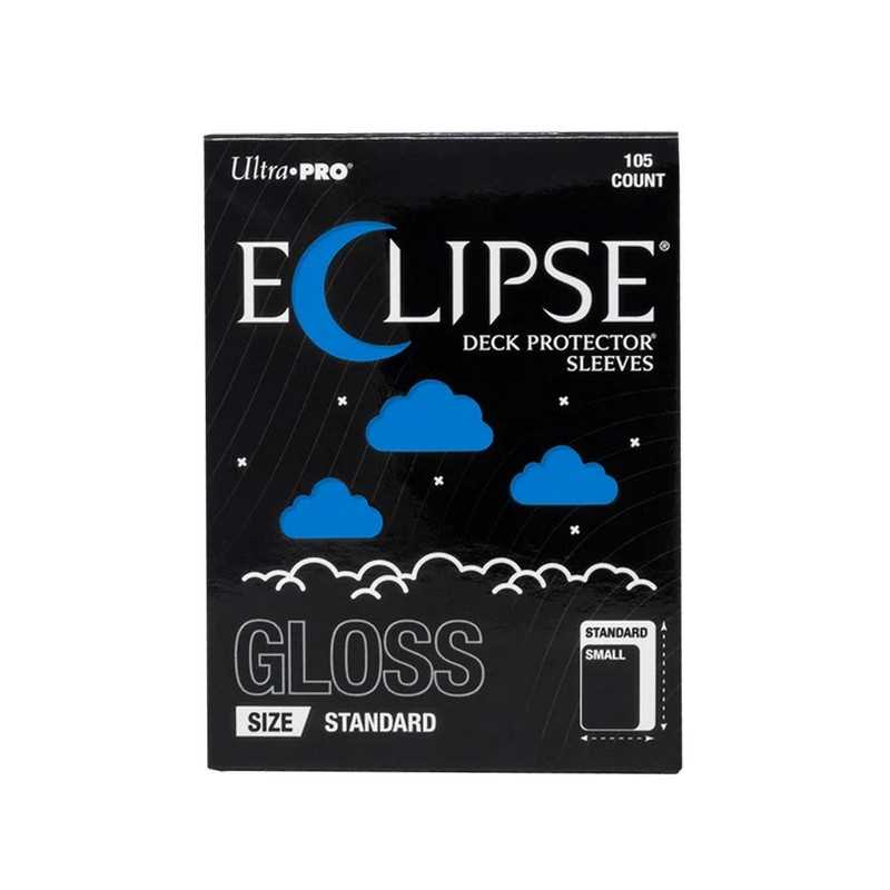 Eclipse Gloss Standard Deck Protector Sleeves: Pacific Blue (105ct)