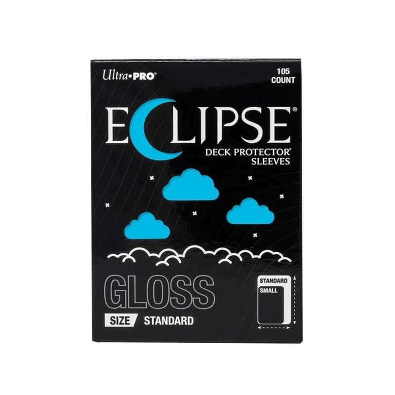 Eclipse Gloss Standard Deck Protector Sleeves: Sky Blue (105ct)