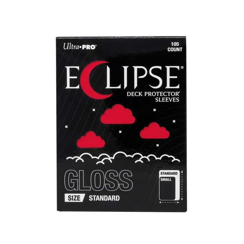 Ultra PRO Eclipse Gloss Standard Deck Protector Sleeves: Apple Red (105ct)