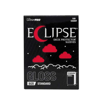 Ultra PRO Eclipse Gloss Standard Deck Protector Sleeves: Apple Red (105ct)