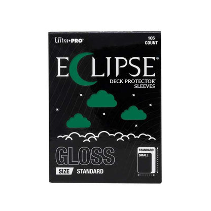 Eclipse Gloss Standard Deck Protector Sleeves: Forest Green (105ct)