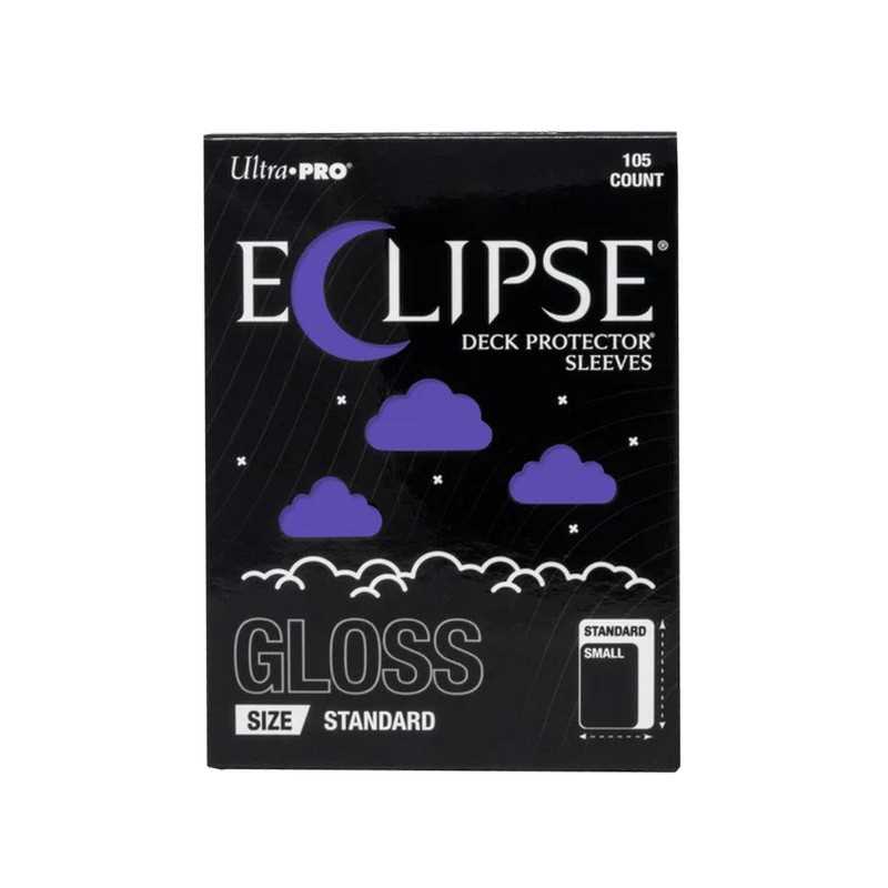 Eclipse Gloss Standard Deck Protector Sleeves: Royal Purple (105ct)