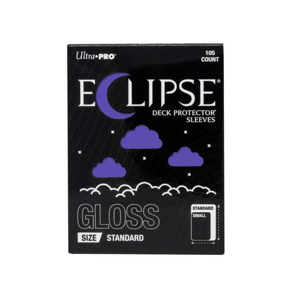 Eclipse Gloss Standard Deck Protector Sleeves: Royal Purple (105ct)