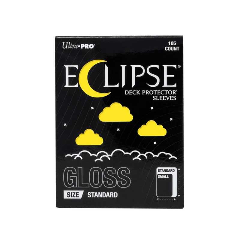 Eclipse Gloss Standard Deck Protector Sleeves: Lemon Yellow (105ct)