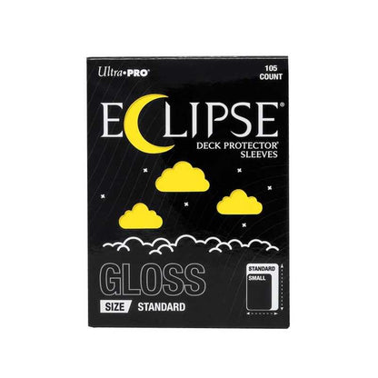 Eclipse Gloss Standard Deck Protector Sleeves: Lemon Yellow (105ct)