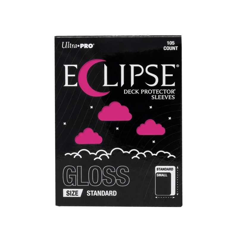 Ultra PRO Eclipse Gloss Standard Deck Protector Sleeves: Hot Pink (105ct)