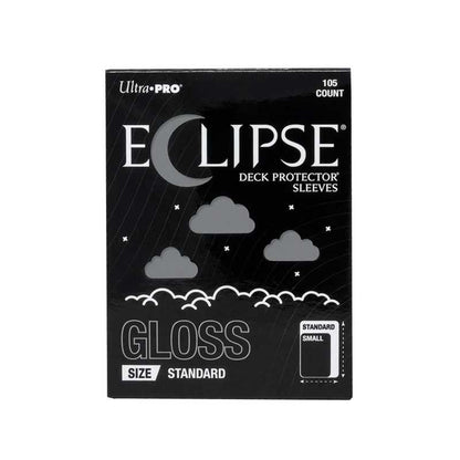 Eclipse Gloss Standard Deck Protector Sleeves: Smoke Grey (105ct)