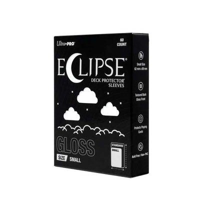 Eclipse Gloss Small Deck Protector Sleeves: Arctic White (60ct)
