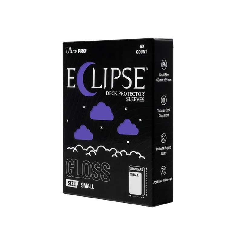 Eclipse Gloss Small Deck Protector Sleeves: Royal Purple (60ct)