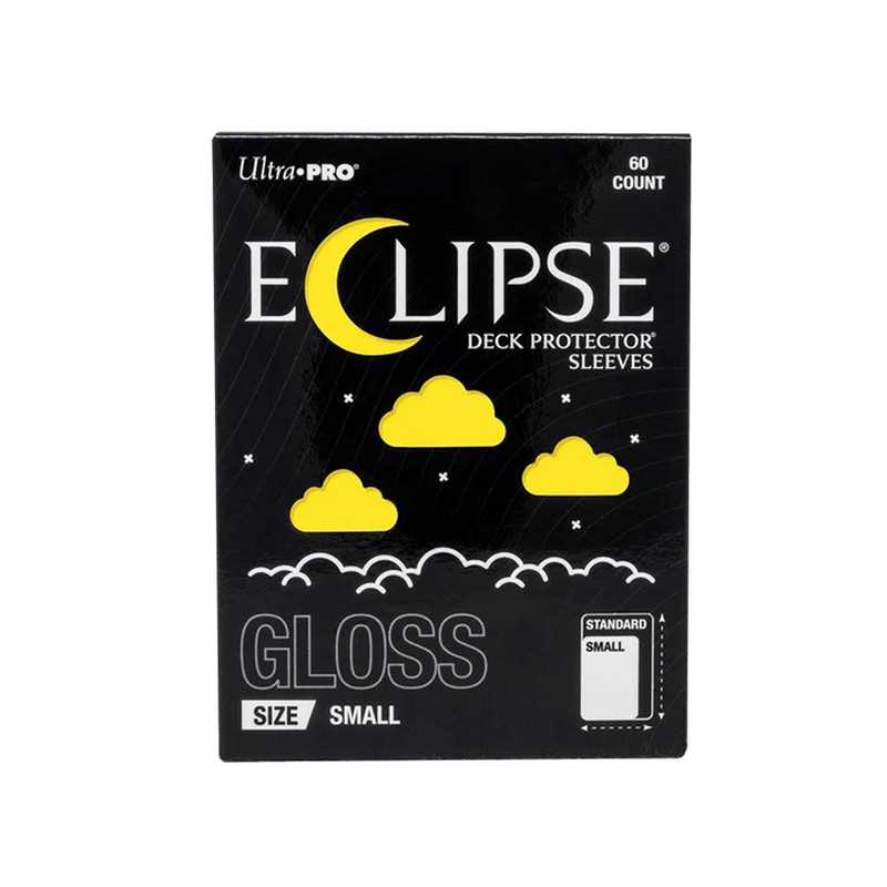 Eclipse Gloss Small Deck Protector Sleeves: Lemon Yellow (60ct)