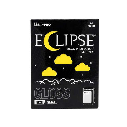 Eclipse Gloss Small Deck Protector Sleeves: Lemon Yellow (60ct)