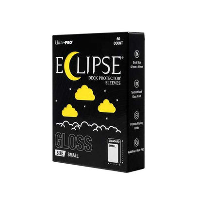 Eclipse Gloss Small Deck Protector Sleeves: Lemon Yellow (60ct)