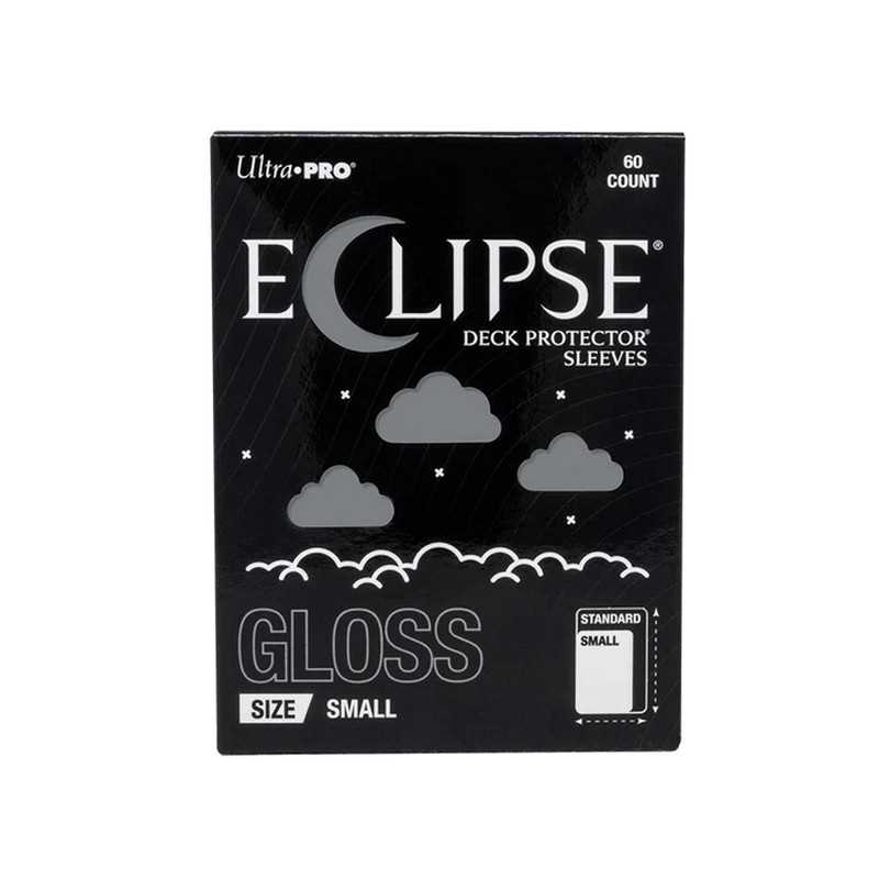 Eclipse Gloss Small Deck Protector Sleeves: Smoke Grey (60ct)